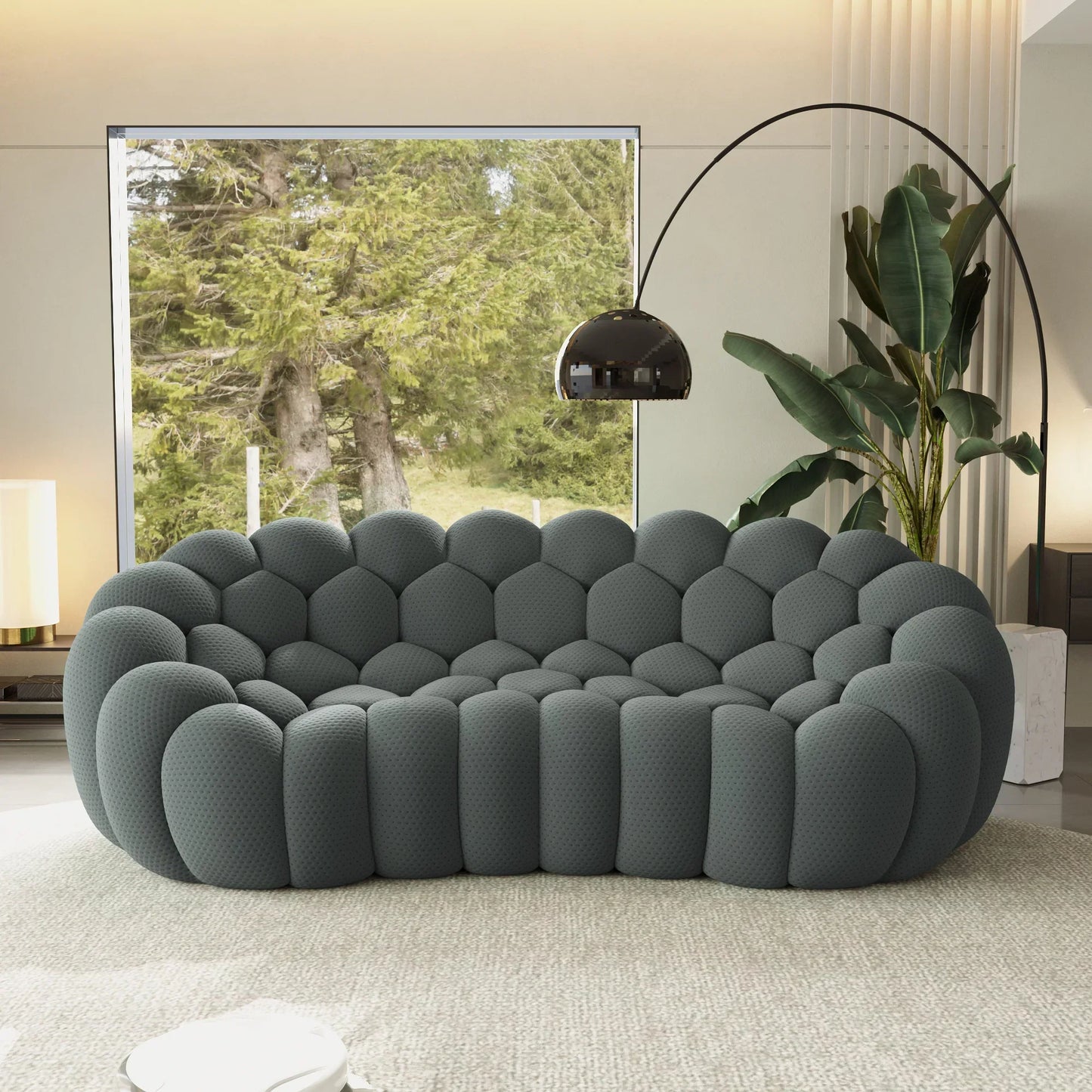 Canapé 3 Places – Gris – Original