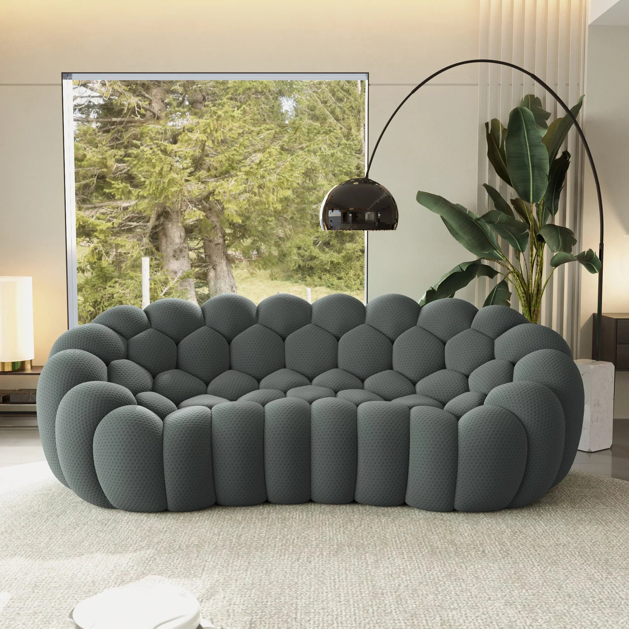 Canapé 3 Places – Gris – Original