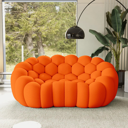 Canapé 2 Places – Orange – Original