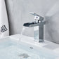 Robinet Cascade Noir pour Lavabo