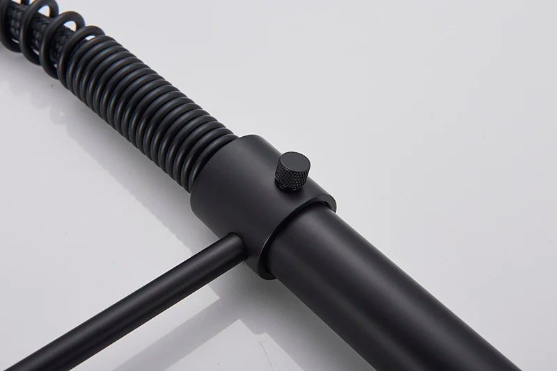 Robinet de Cuisine en Or Brossé avec Mitigeur à Ressort