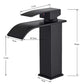 Robinet Cascade Noir pour Lavabo